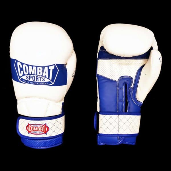 Combat Sports Gloves Blue White