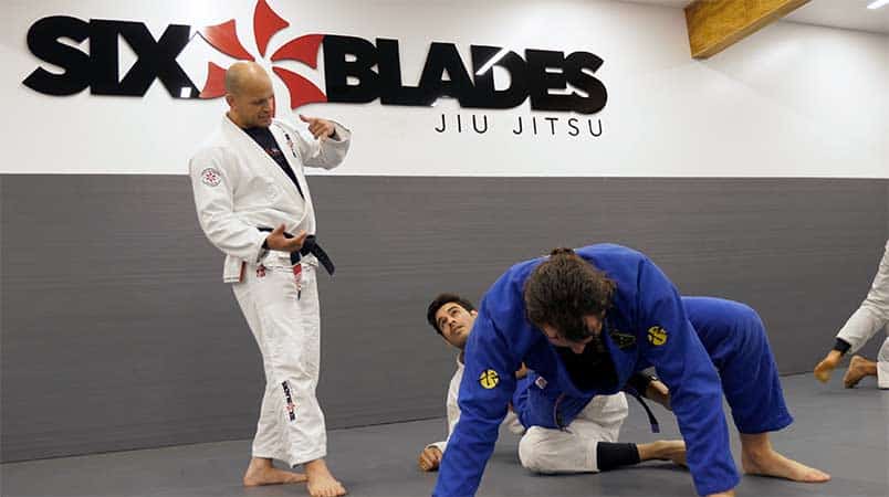 Xande Ribeiro Jiu Jitsu Class Arena Six Blades